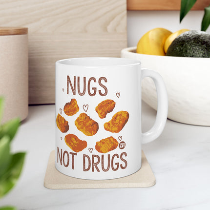 Nugs Not Drugs Ceramic Mug