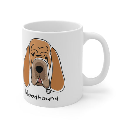 Dog Breeds Bloodhound Ceramic Mug