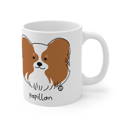 Dog Breeds Papillon Ceramic Mug