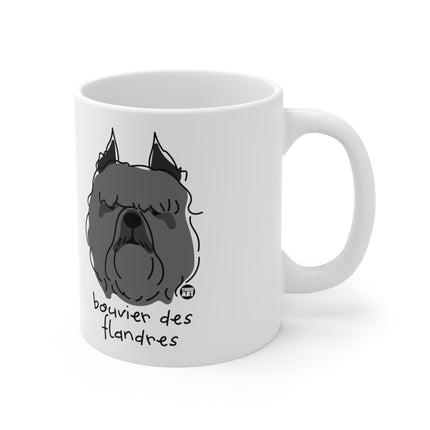 Dog Breeds Bouvier Ceramic Mug