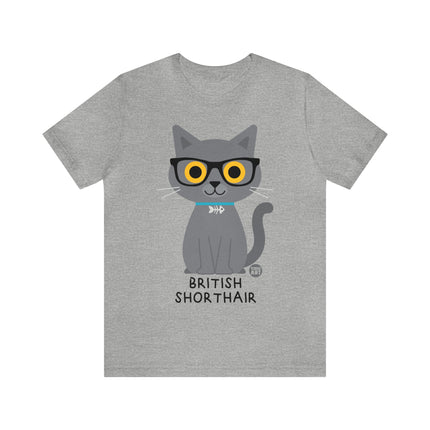 Bow Wow Meow British Shorthair Unisex Tee