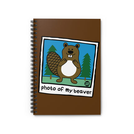 Photo of My Beaver Spiral Notebook - Ruled Line