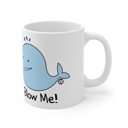 Blow Me Whale Ceramic Mug