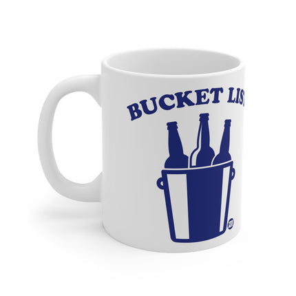 Bucket List Ceramic Mug