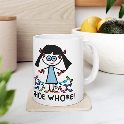 Shoe Whore Ceramic Mug