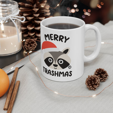 Merry Trashmas Xmas Ceramic Mug