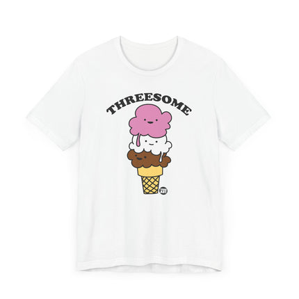 Funny "THREESOME" Tee Shirt