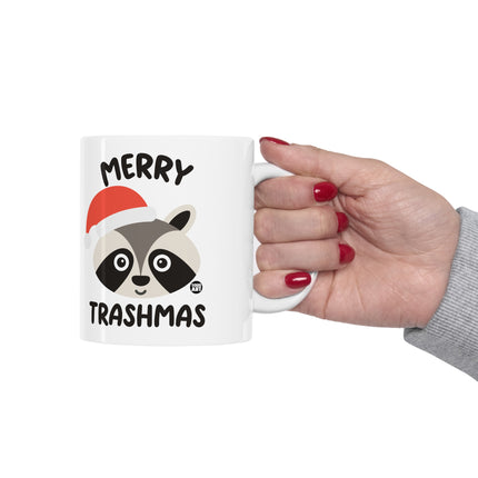 Merry Trashmas Xmas Ceramic Mug