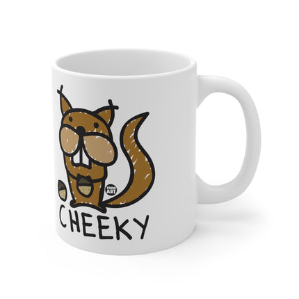 Cheeky Squirrel Ceramic Mug