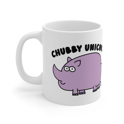 Chubby Unicorn Ceramic Mug