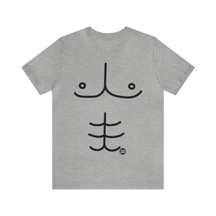 6 Pack Abs Unisex Tee
