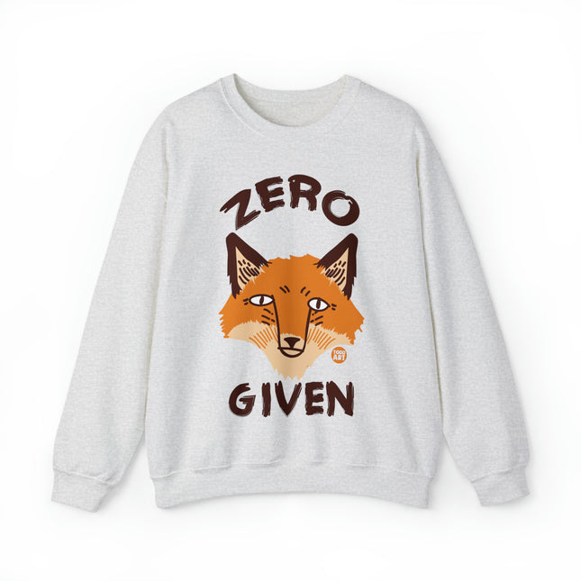 Zero Fox Given Crewneck Sweatshirt