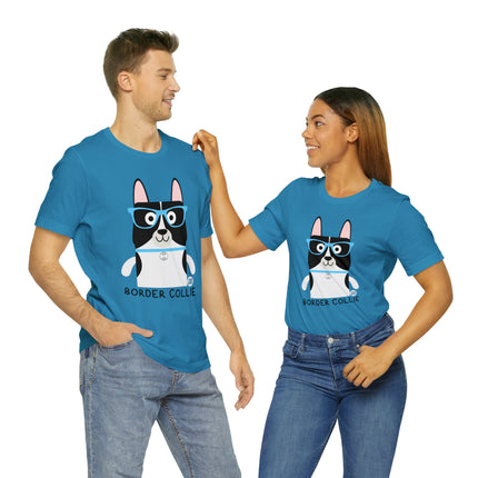 Bow Wow Meow Border Collie Unisex Tee