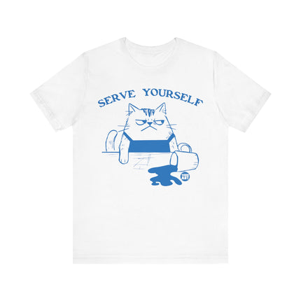 Serve Yourself Cat Tee