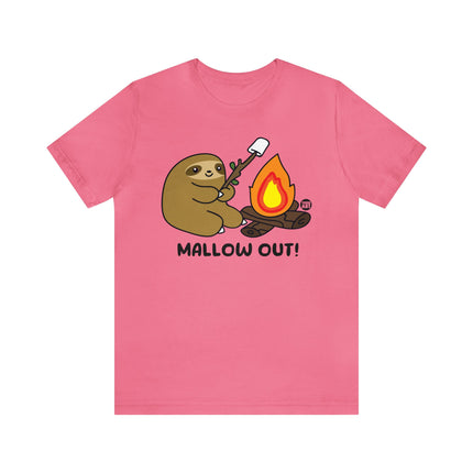 Sloth Campfire Mallow Out Unisex Tee