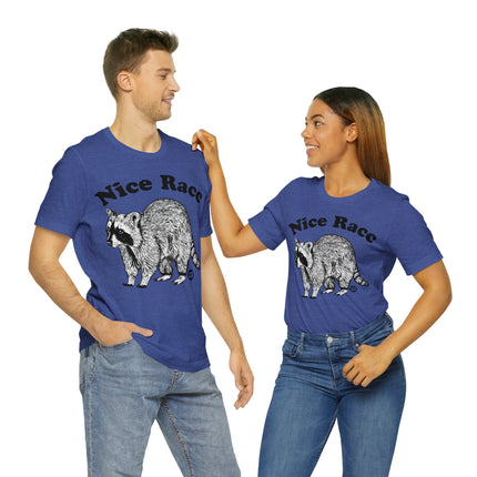 Nice Racc Raccoon Unisex Short Sleeve Tee