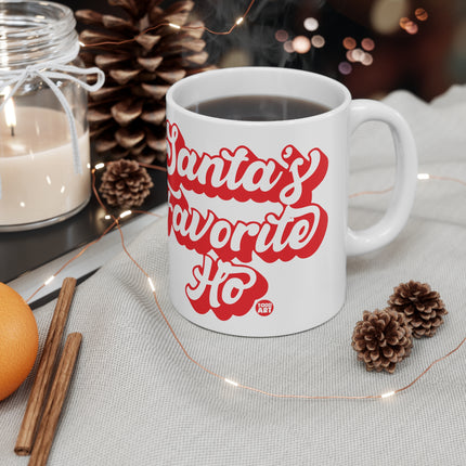 Santa's Favorite Ho Ceramic Mug