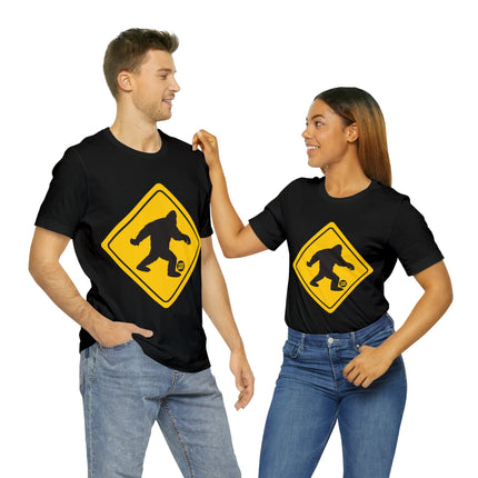 Bigfoot Crossing Unisex Short Sleeve Tee