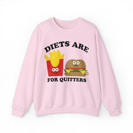 Diets Are For Quitters Crewneck Sweatshirt