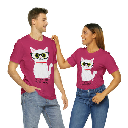 Bow Wow Meow Turkish Angora Unisex Tee