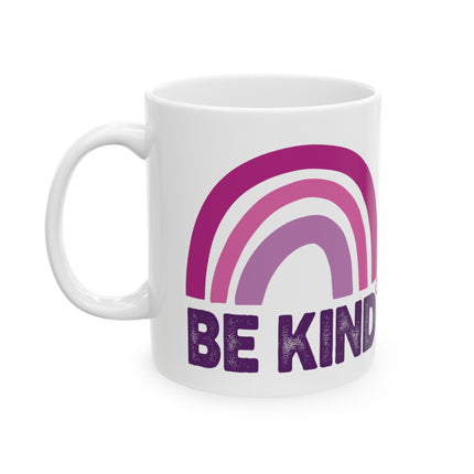 Be Kind Rainbow Coffee Mug