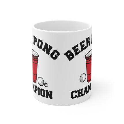 Beer Pong Ceramic Mug