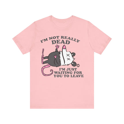 Not Really Dead Possum Tee, Funny Not Dead Possum Tshirt