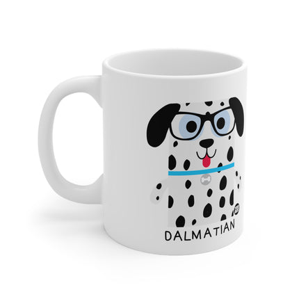 Bow Wow Meow Dalmatian Ceramic Mug