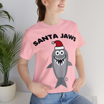 Santa Jaws Christmas Unisex Tee