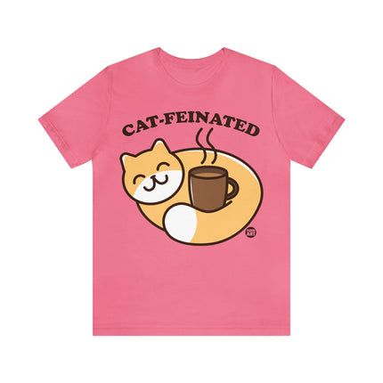 Cat-feinated Coffee Cat Unisex Tee