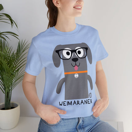 Bow Wow Meow Weimaraner Unisex Tee