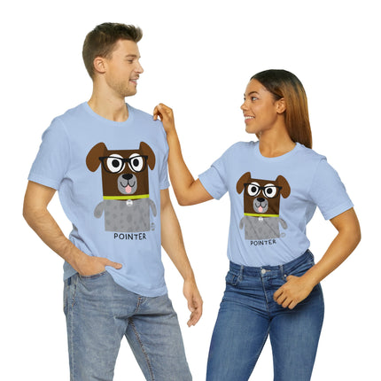 Bow Wow Meow Pointer Unisex Tee