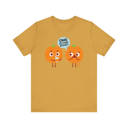 Cute "OMG STEVE ORANGE" Tee Shirt