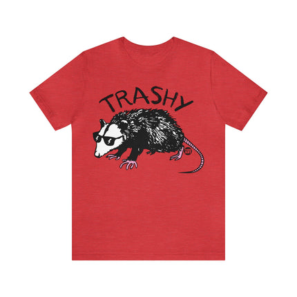 Trashy Possum Unisex Short Sleeve Tee