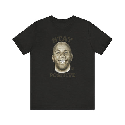 Motivational "STAY POSITIVE" MAGIC JOHNSON Tee Shirt