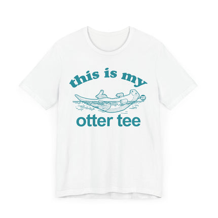 Cute "THIS MY OTTER TEE" Tee Shirt