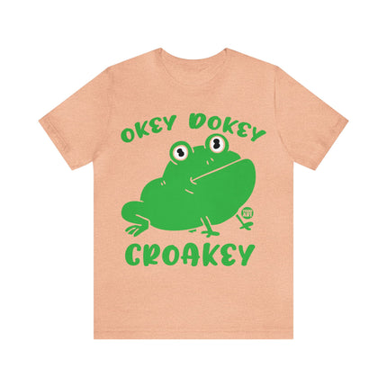 Oakey Dokey Croakey Unisex Short Sleeve Tee