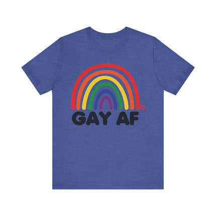 Gay AF Rainbow Tee