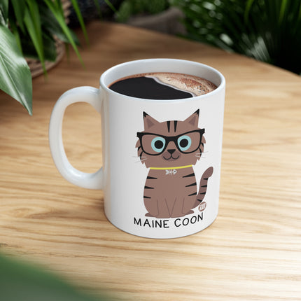 Bow Wow Meow Maine Coon Ceramic Mug