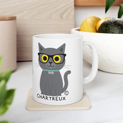 Bow Wow Meow Chartreux Ceramic Mug