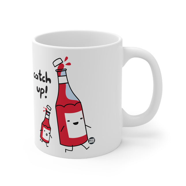 Catch Up Ketchup Ceramic Mug