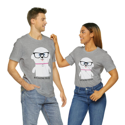 Bow Wow Meow Bichon Frise Unisex Tee