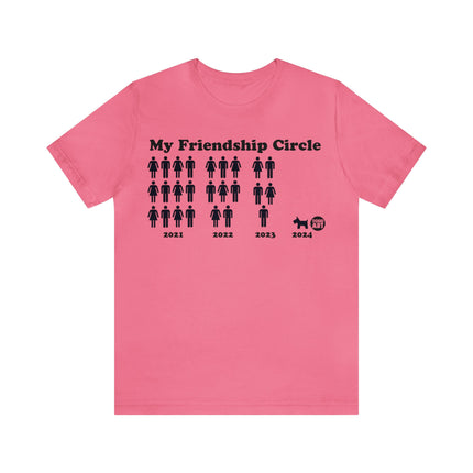 My Friendship Circle Unisex Short Sleeve Tee