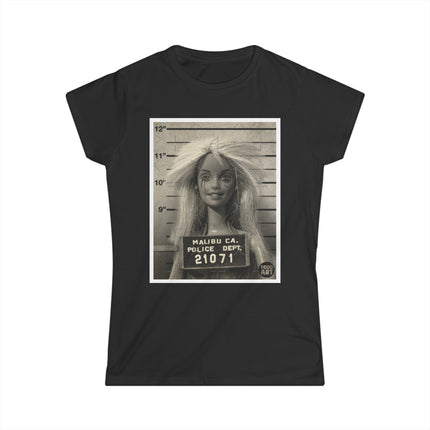 Barbie Mugshot Women's Softstyle Tee