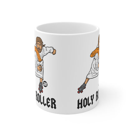 Holy Roller jesus Ceramic Mug