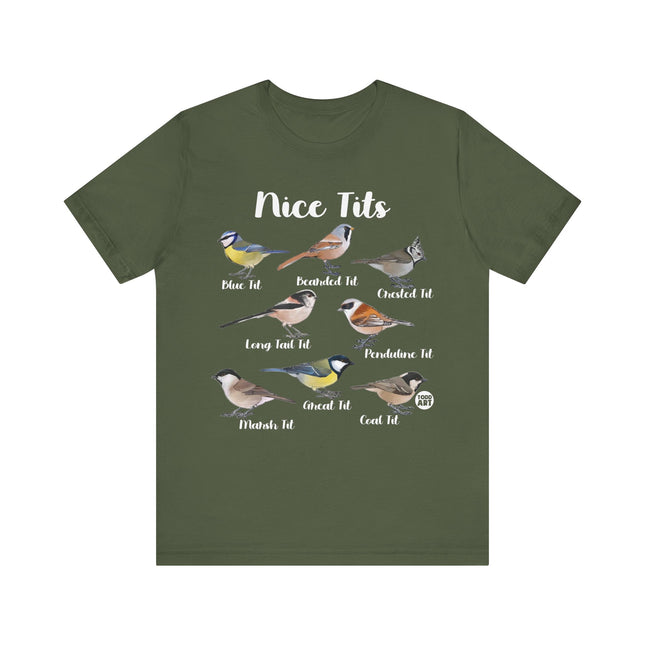 Nice Tits Bird Graphic Tee