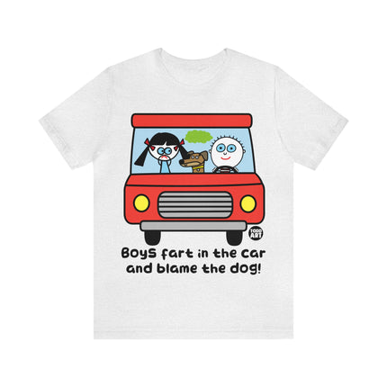 Boys Far in Cars Unisex Short Sleeve Tee