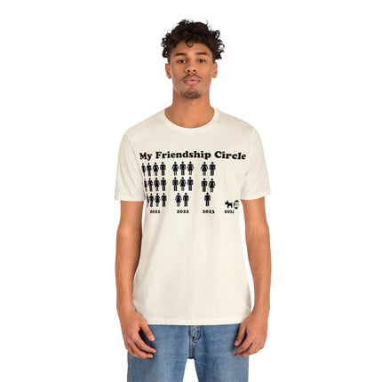 My Friendship Circle Unisex Short Sleeve Tee