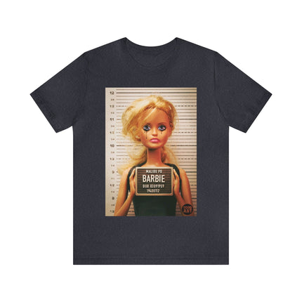 Barbie Malibu Mugshot Unisex Short Sleeve Tee