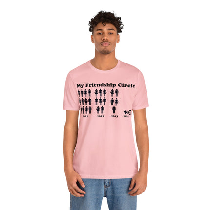 My Friendship Circle Unisex Short Sleeve Tee